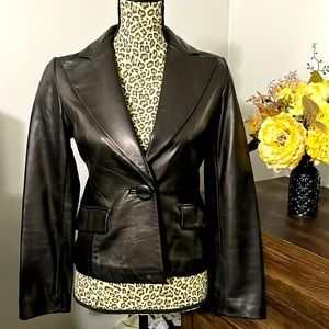 Banana Republic leather jacket